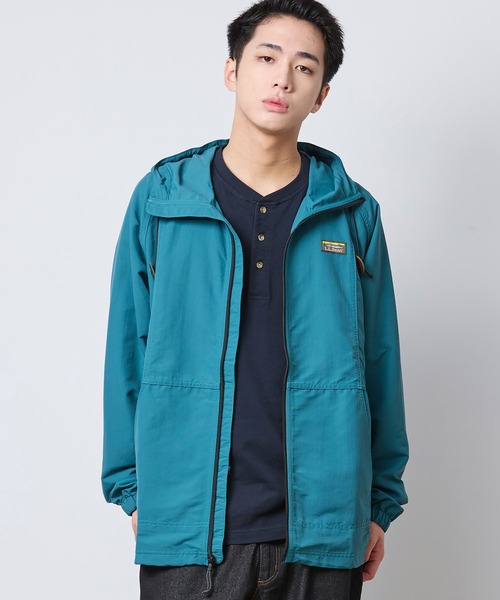 L.L.Bean(エルエルビーン)の「マウンテン・クラシック・フルジップ・ジャケット 米国フィット・レギュラー(ナイロンジャケット・メンズ・サンドベージュ/ブルーグリーン・LARGE/MEDIUM/SMALL/X-LARGE)」の22枚目の写真