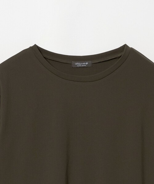 A DAY IN THE LIFE UNITED ARROWS(アデイインザライフユナイテッドアローズ)の「ポンチ×サテン レースフレアカットソー <A DAY IN THE LIFE>(Tシャツ/カットソー・レディース・ブラック/ダークブラウン/ナチュラル・FREE)」の15枚目の写真