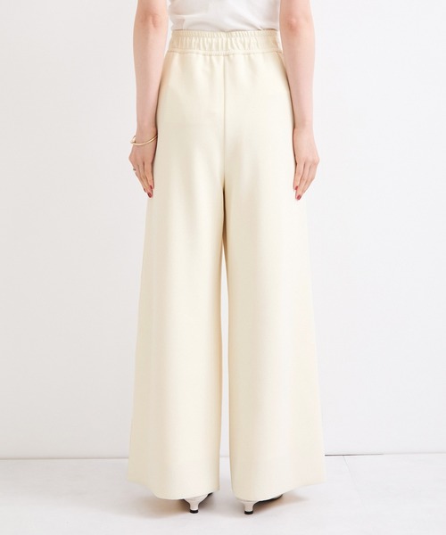 le cercle ADAM ET ROPE'（ルセルクルアダムエロペ）の「サンディカットJZワイドパンツ/セットアップ対応（その他パンツ・レディース・オフホワイト/ブラック/ライトグレー・FREE）」の12枚目の写真
