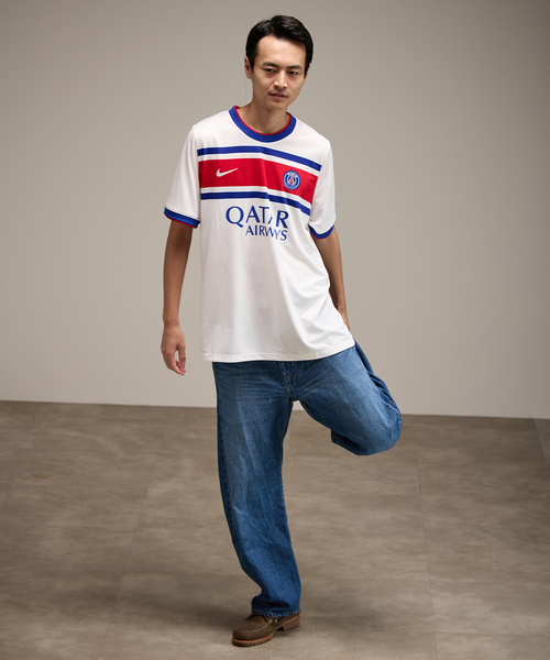 NIKE(ナイキ)の「【NIKE / ナイキ】PSG M NK DF SS TOP PM K HM(Tシャツ/カットソー・メンズ・ホワイト・MEDIUM/LARGE/X-LARGE/SMALL)」の7枚目の写真