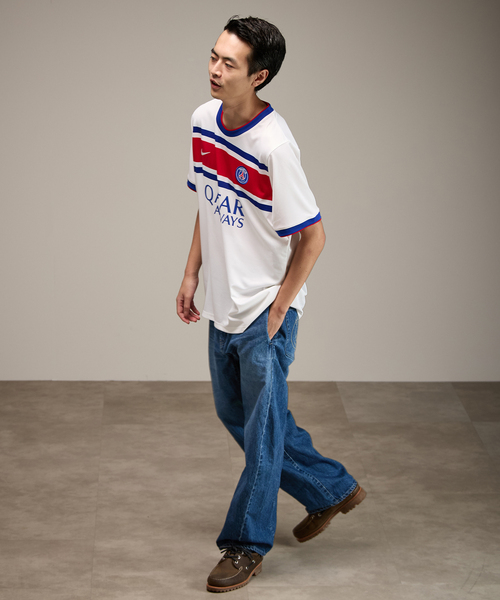 NIKE(ナイキ)の「【NIKE / ナイキ】PSG M NK DF SS TOP PM K HM(Tシャツ/カットソー・メンズ・ホワイト・MEDIUM/LARGE/X-LARGE/SMALL)」の8枚目の写真