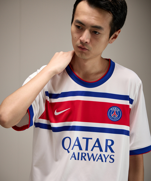 NIKE(ナイキ)の「【NIKE / ナイキ】PSG M NK DF SS TOP PM K HM(Tシャツ/カットソー・メンズ・ホワイト・MEDIUM/LARGE/X-LARGE/SMALL)」の12枚目の写真