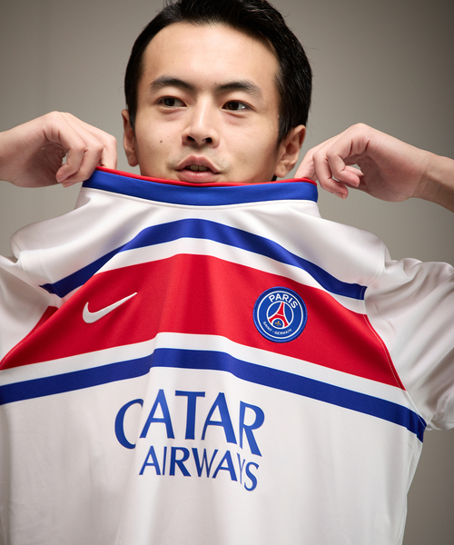 NIKE(ナイキ)の「【NIKE / ナイキ】PSG M NK DF SS TOP PM K HM(Tシャツ/カットソー・メンズ・ホワイト・MEDIUM/LARGE/X-LARGE/SMALL)」の14枚目の写真