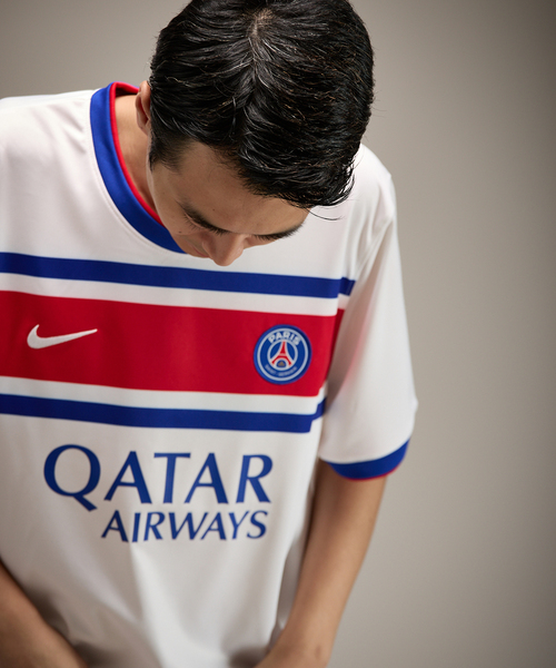 NIKE(ナイキ)の「【NIKE / ナイキ】PSG M NK DF SS TOP PM K HM(Tシャツ/カットソー・メンズ・ホワイト・MEDIUM/LARGE/X-LARGE/SMALL)」の16枚目の写真