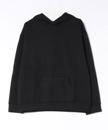(SA) ストレッチ 無地 ワイド スウェットパーカー