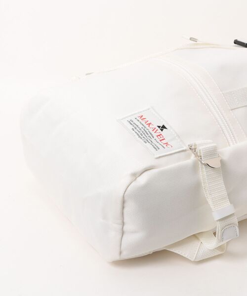 MAKAVELIC(マキャベリック)の「【SG】【MAKAVELIC】【TRUCKS DOUBLE BELT DAYPACK/バックパック リュック デイパック】(バックパック/リュック・メンズ・ホワイト・FREE)」の3枚目の写真
