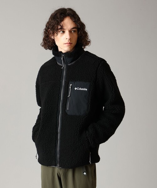 Columbia(コロンビア)の「Columbia/ アーチャーリッジIIIジャケット /コロンビア(ブルゾン・メンズ・ブラック/ホワイト・XL/S/L/M)」の2枚目の写真