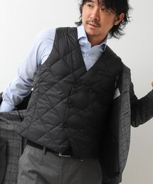 TAION（タイオン）の「【TAION/タイオン】W-BRESTED SNAP BUTTON DOWN GILET 26AW（ダウンベスト）」