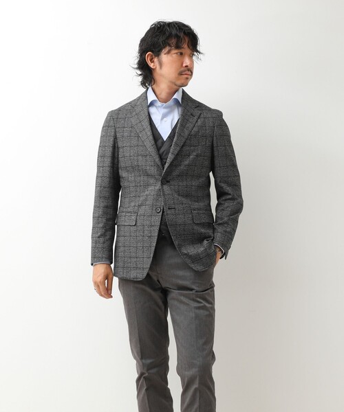 TAION(タイオン)の「【TAION/タイオン】W-BRESTED SNAP BUTTON DOWN GILET 26AW(ダウンベスト・メンズ・ダークネイビー/チャコールグレー/ブラック・XXL/M/XL/L)」の5枚目の写真