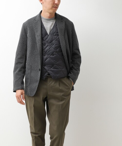 TAION(タイオン)の「【TAION/タイオン】W-BRESTED SNAP BUTTON DOWN GILET 26AW(ダウンベスト・メンズ・ダークネイビー/チャコールグレー/ブラック・XXL/M/XL/L)」の18枚目の写真