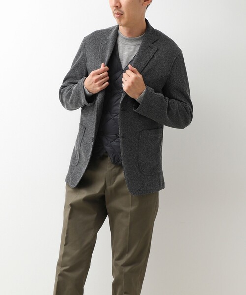 TAION(タイオン)の「【TAION/タイオン】W-BRESTED SNAP BUTTON DOWN GILET 26AW(ダウンベスト・メンズ・ダークネイビー/チャコールグレー/ブラック・XXL/M/XL/L)」の19枚目の写真