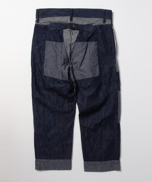 A（エィス）の「A / デニム パッチワークパンツ（デニムパンツ）」 - WEAR