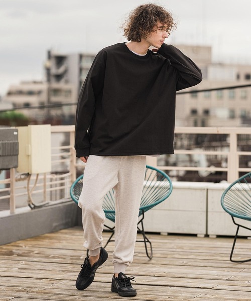 CAMBIO（カンビオ）の「mlt5896-コーデュロイスピンドルPO プルオーバー（Tシャツ/カットソー・メンズ・ホワイト/ブラック/グレイッシュベージュ・XL/L/M）」の21枚目の写真