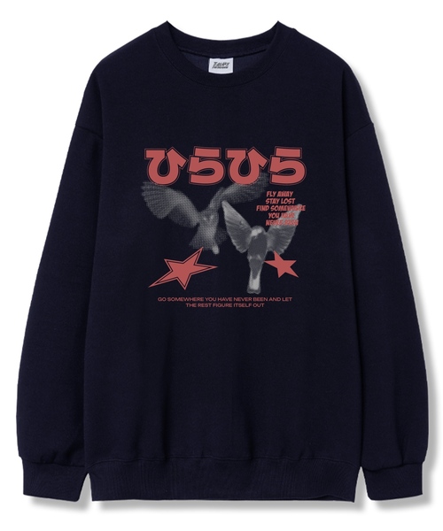 TI.GLAKE(ティーグレイク)の「ネバービン オーバーサイズ 裏毛 スウェットTシャツ 6カラー(スウェット・レディース・ブラック/ネイビー/ブラウン/グレー/クリーム/チャコール・LARGE/X-LARGE/XX-LARGE)」の6枚目の写真