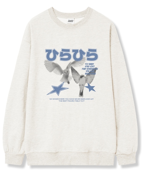 TI.GLAKE(ティーグレイク)の「ネバービン オーバーサイズ 裏毛 スウェットTシャツ 6カラー(スウェット・レディース・ブラック/ネイビー/ブラウン/グレー/クリーム/チャコール・LARGE/X-LARGE/XX-LARGE)」の5枚目の写真
