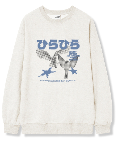TI.GLAKE(ティーグレイク)の「ネバービン オーバーサイズ 裏毛 スウェットTシャツ 6カラー(スウェット・レディース・ブラック/ネイビー/ブラウン/グレー/クリーム/チャコール・LARGE/X-LARGE/XX-LARGE)」の11枚目の写真