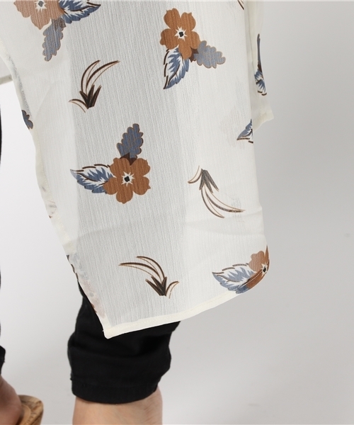 MOUSSY（マウジー）の「FLOWER 2WAY GILLET F（ベスト・レディース・ホワイト系その他・FREE）」の9枚目の写真