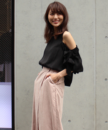 MICOAMERI | ダブルリボンブラウス(シャツ/ブラウス)