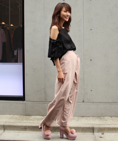 MICOAMERI(ミコアメリ)の「ダブルリボンブラウス(シャツ/ブラウス・レディース・ホワイト/ブラック・FREE)」の10枚目の写真