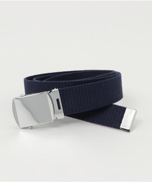 ADPOSION（アドポーション）の「【日本製】GIソリッドベルト（ベルト・メンズ・ネイビー/オレンジ/ブラック/ホワイト/レッド/グレー/チャコールグレー・FREE）」の5枚目の写真