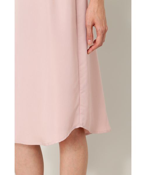 NATURAL BEAUTY BASIC（ナチュラルビューティーベーシック）の「ベルト付フォルムシャツワンピース（シャツワンピース・レディース・グリーン/ダークベージュ/ピンク・SMALL/MEDIUM）」の20枚目の写真