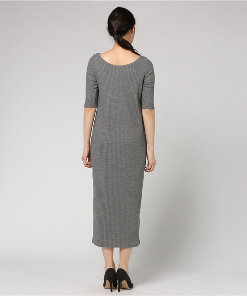 plage（プラージュ）の「リブ5分袖ワンピース◇（ワンピース）」 - WEAR