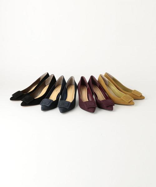 ODETTE E ODILE（オデットエオディール）の「OFD フレームラップ パンプス65（パンプス・レディース・ブラック/ネイビー/マスタード/ワイン・22cm/22.5cm/24.5cm/24cm/23cm/23.5cm）」の15枚目の写真