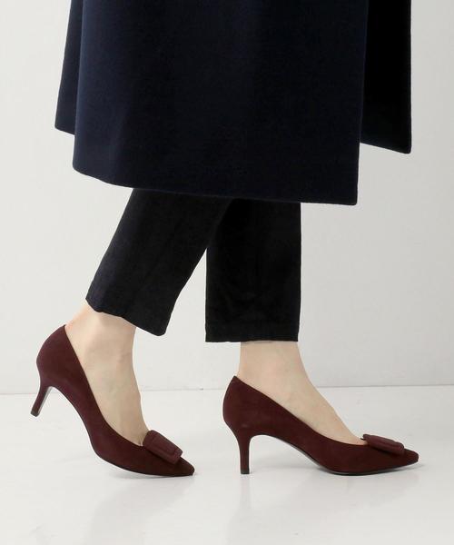 ODETTE E ODILE（オデットエオディール）の「OFD フレームラップ パンプス65（パンプス・レディース・ブラック/ネイビー/マスタード/ワイン・22cm/22.5cm/24.5cm/24cm/23cm/23.5cm）」の17枚目の写真