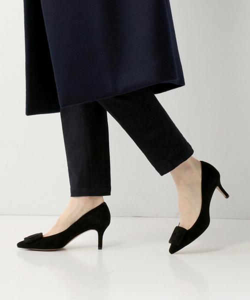 ODETTE E ODILE（オデットエオディール）の「OFD フレームラップ パンプス65（パンプス・レディース・ブラック/ネイビー/マスタード/ワイン・22cm/22.5cm/24.5cm/24cm/23cm/23.5cm）」の7枚目の写真