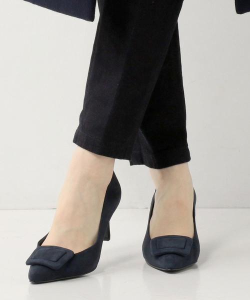 ODETTE E ODILE（オデットエオディール）の「OFD フレームラップ パンプス65（パンプス・レディース・ブラック/ネイビー/マスタード/ワイン・22cm/22.5cm/24.5cm/24cm/23cm/23.5cm）」の9枚目の写真