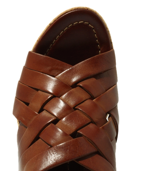 SHIPS for women（シップスフォーウィメン）の「FABIO RUSCONI:メッシュ ウェッジ サンダル（サンダル・レディース・キャメル/ブラウン・37/38/35/36）」の6枚目の写真