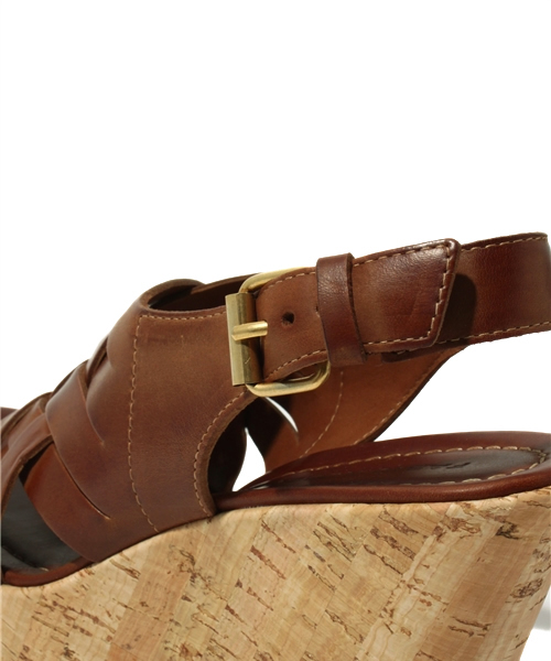 SHIPS for women（シップスフォーウィメン）の「FABIO RUSCONI:メッシュ ウェッジ サンダル（サンダル・レディース・キャメル/ブラウン・37/38/35/36）」の7枚目の写真
