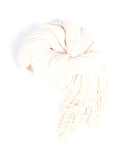 Khaju（カージュ）の「Khaju:キモウソリッドストール◇（ストール/ショール・レディース・パープル/ナチュラル/ライトグレー/ベージュ/イエロー/ネイビー/オレンジ・ONE SIZE）」の9枚目の写真