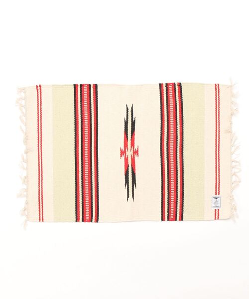 チャイハネ（チャイハネ）の「【チャイハネ】オルテガ柄ラグマット65（ラグ/マット・レディース・ターコイズブルー/オフホワイト/レッド/イエロー/グリーン/パープル/ブルー/マスタード/ベージュ/ブラウン/グレー/ブラック・FREE）」の20枚目の写真