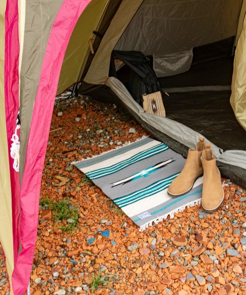 チャイハネ（チャイハネ）の「【チャイハネ】オルテガ柄ラグマット65（ラグ/マット・レディース・ターコイズブルー/オフホワイト/レッド/イエロー/グリーン/パープル/ブルー/マスタード/ベージュ/ブラウン/グレー/ブラック・FREE）」の21枚目の写真