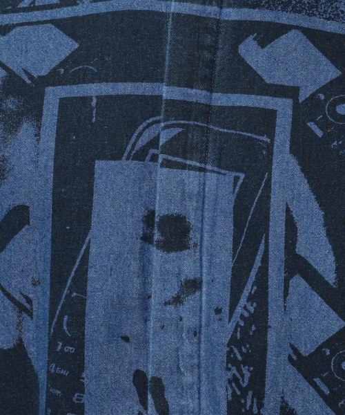 C.E(シーイー)の「<C.E>DENIM BIG SHIRT/シャツ ◆(シャツ/ブラウス・メンズ・ネイビー・LARGE/MEDIUM)」の8枚目の写真