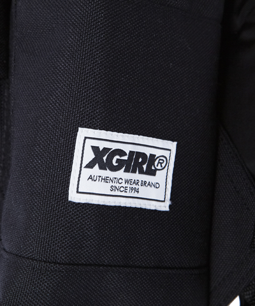 X-girl（エックスガール）の「SK8 BACKPACK（バックパック/リュック・レディース・ブラック/レッド/パープル/ブルー・ONE SIZE）」の7枚目の写真