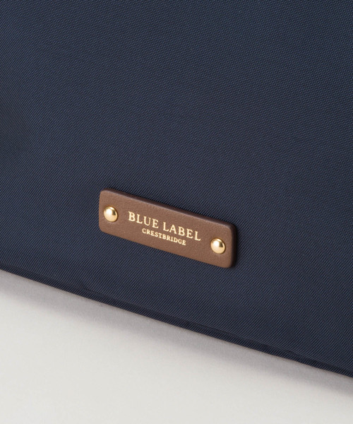 ブルーレーベル クレストブリッジ トートバッグ ネイビー リボン チェック BLUE LABEL CRESTBRIDGE（ブルーレーベルクレストブリッジ）の