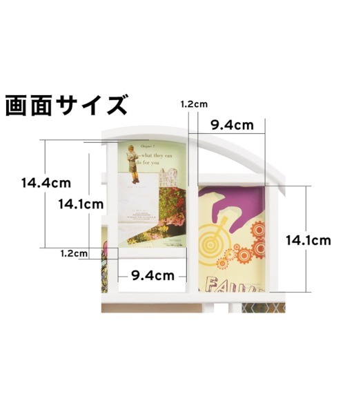 Umbra（アンブラ）の「umbra/ルナウォールフレーム ブラック（フォトフレーム・レディース・ブラック・ONE SIZE）」の14枚目の写真