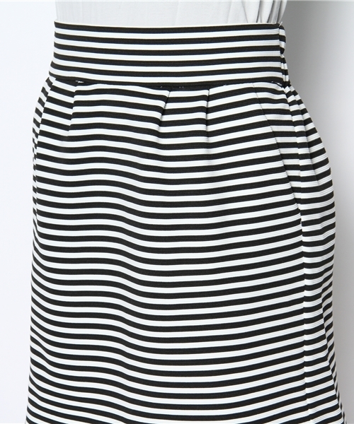 mystic(ミスティック)の「【mystic】 ボーダータイトSK(スカート・レディース・ベージュ/ネイビー/ピンク/ブラック/オレンジ系その他・フリ-)」の7枚目の写真