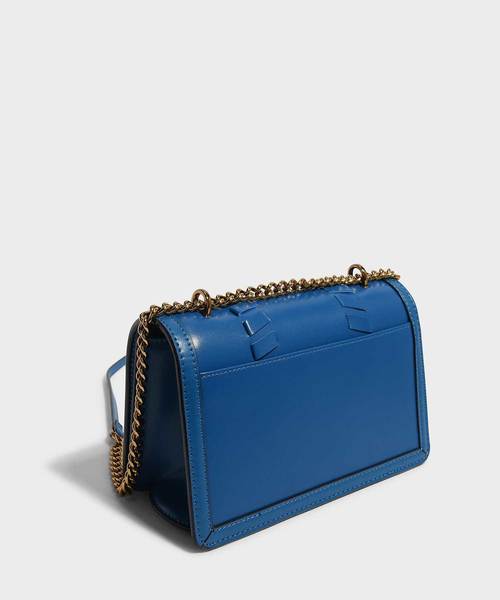 CHARLES & KEITH(チャールズ & キース)の「ウエーブディテールクロスボディバッグ / WEAVE DETAIL CROSSBODY BAG(ショルダーバッグ・レディース・ブラック/ブルー/ライトピンク/レンガ・S)」の12枚目の写真