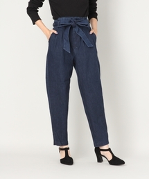 LOWRYS FARM | リボンテーパードパンツ 806866(その他パンツ)