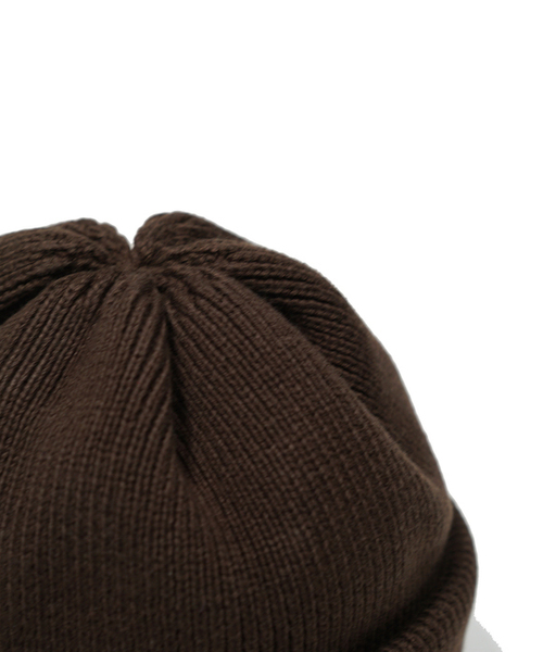 crepuscule（クレプスキュール）の「crepuscule knit cap 2（ニットキャップ/ビーニー・メンズ・ブラック/ダークグリーン/ベージュ/ブラウン/グレー/バーガンディー/ブルー/ナチュラル・FREE）」の12枚目の写真