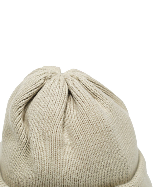 crepuscule（クレプスキュール）の「crepuscule knit cap 2（ニットキャップ/ビーニー・メンズ・ブラック/ダークグリーン/ベージュ/ブラウン/グレー/バーガンディー/ブルー/ナチュラル・FREE）」の13枚目の写真