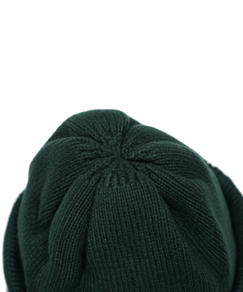 crepuscule（クレプスキュール）の「crepuscule knit cap 2（ニットキャップ/ビーニー・メンズ・ブラック/ダークグリーン/ベージュ/ブラウン/グレー/バーガンディー/ブルー/ナチュラル・FREE）」の14枚目の写真