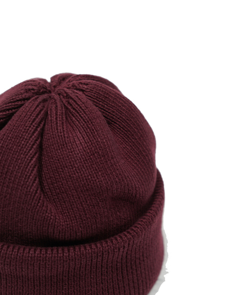 crepuscule（クレプスキュール）の「crepuscule knit cap 2（ニットキャップ/ビーニー・メンズ・ブラック/ダークグリーン/ベージュ/ブラウン/グレー/バーガンディー/ブルー/ナチュラル・FREE）」の15枚目の写真