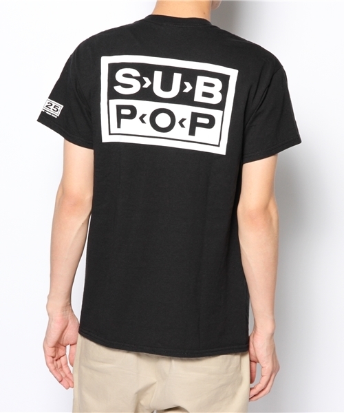 BEAMS（ビームス）の「□SUB POP×BEAMS / 別注 25th（Tシャツ/カットソー・メンズ・ホワイト/ブラック・SMALL/MEDIUM/LARGE）」の4枚目の写真