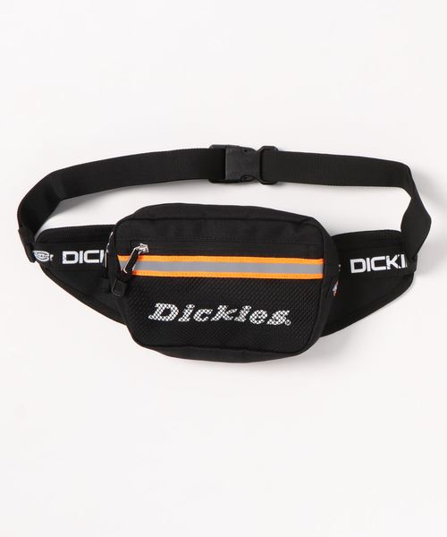 Dickies(ディッキーズ)の「WEGO/Dickies リフレクターテープウエストバッグ(ボディバッグ/ウエストポーチ・レディース・ブラック/ベージュ・FREE)」の1枚目の写真