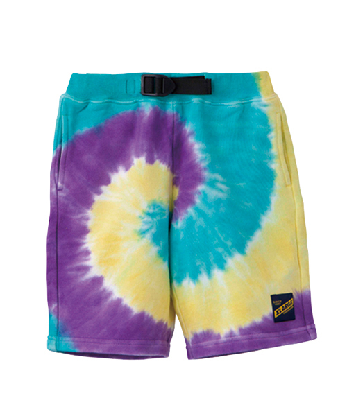 XLARGE KIDS(エクストララージキッズ)の「OG SPIRAL TIE-DYE HALF PANT(その他パンツ・キッズ・グリーン/ピンク・2T/4T/5T/6T/7T)」の4枚目の写真