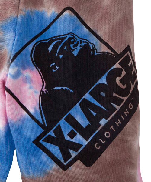 XLARGE KIDS(エクストララージキッズ)の「OG SPIRAL TIE-DYE HALF PANT(その他パンツ・キッズ・グリーン/ピンク・2T/4T/5T/6T/7T)」の11枚目の写真